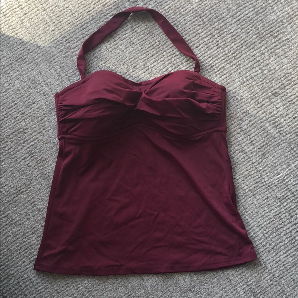 J Crew small, D cup tankini